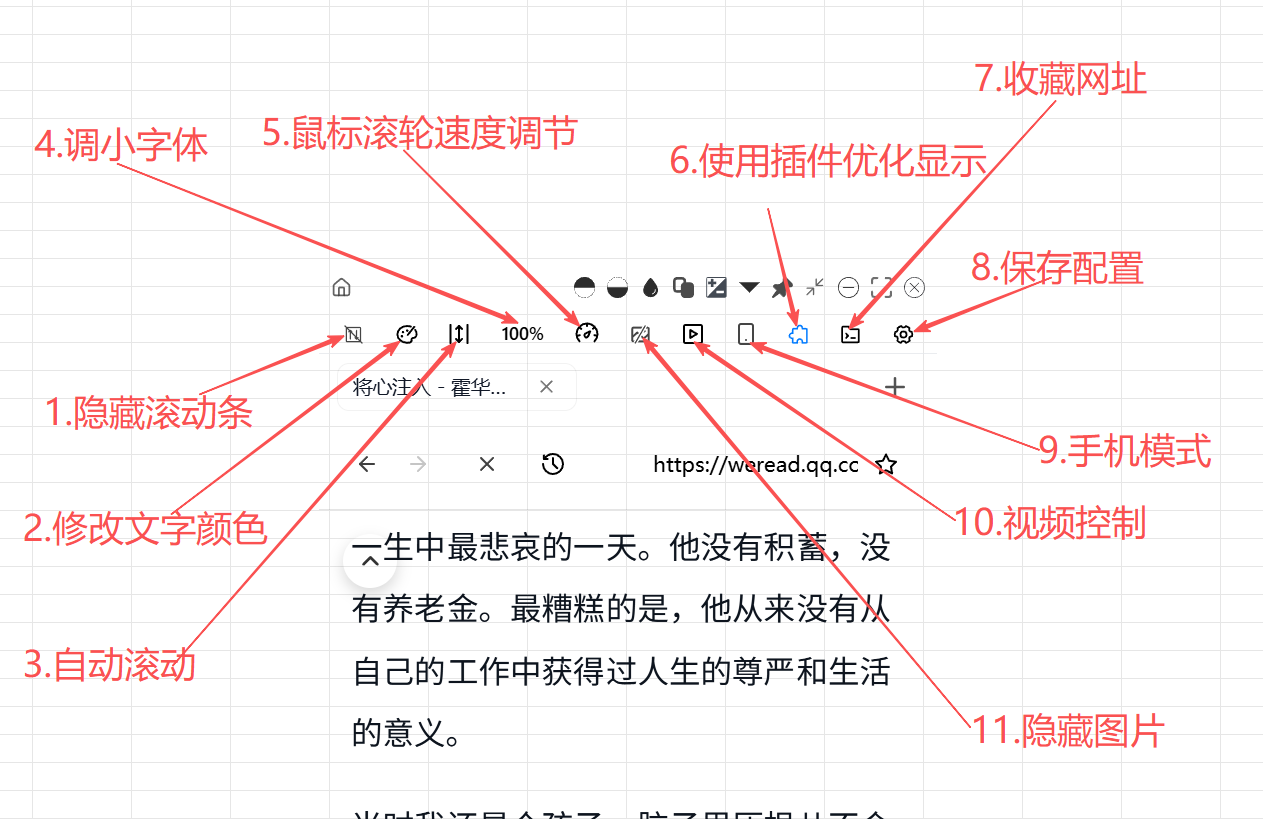 工具栏功能说明
