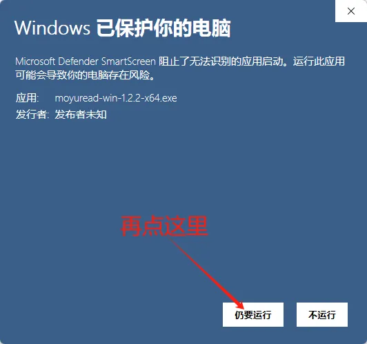 windows已保护您的电脑演示2